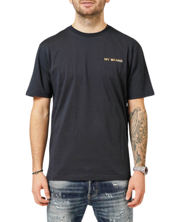 MY BRAND CHEST LOGO BLACK | BLACK