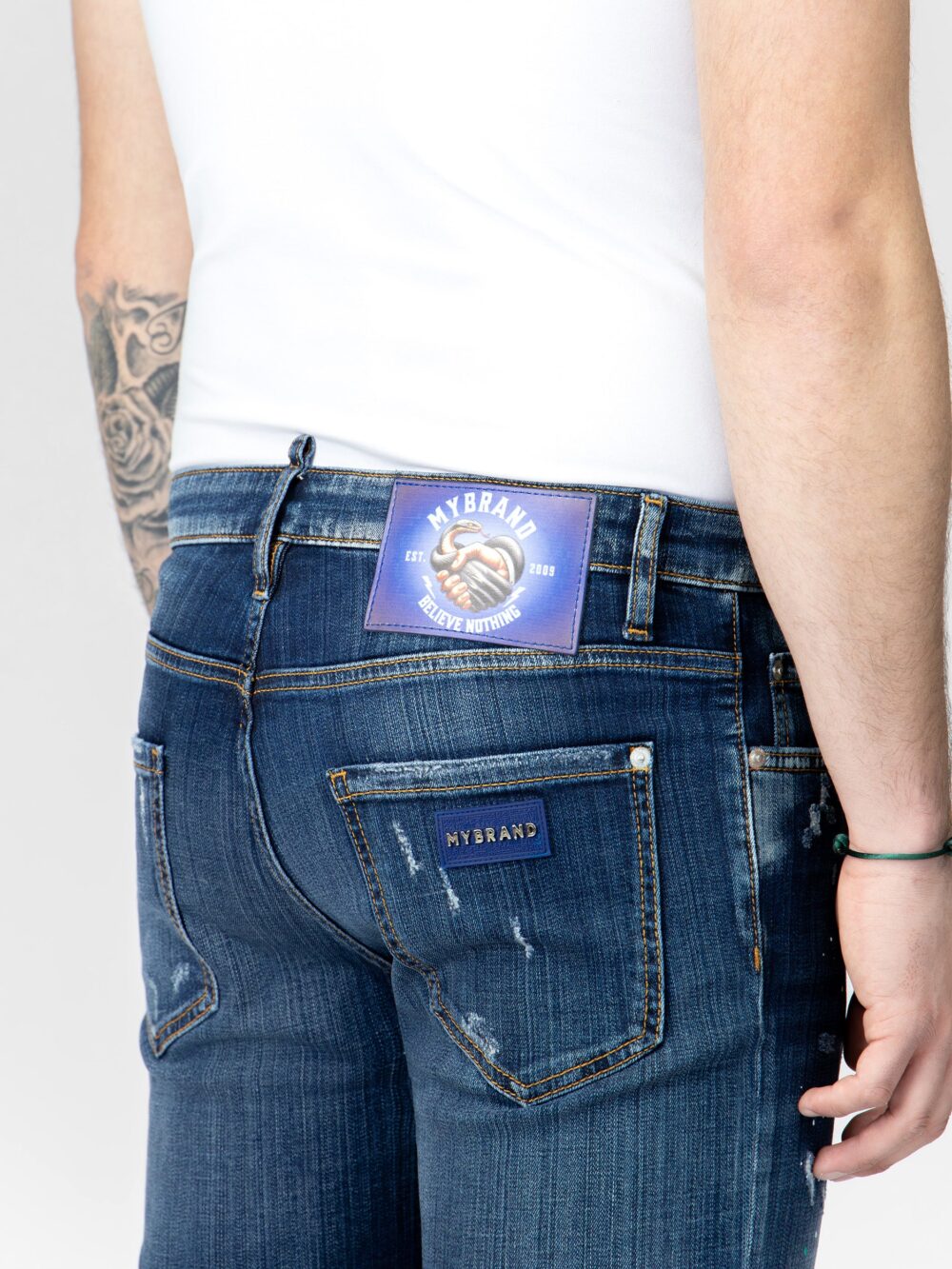 MB FIRE EXPEDITION SHORTS | DENIM - Image 2