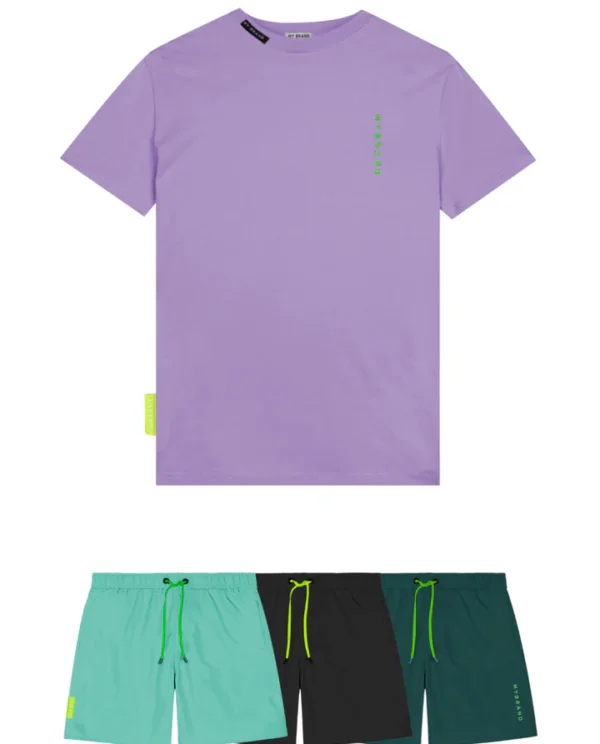 BASIC SWIM CAPSULE T-SHIR | LIGHT PURPLE