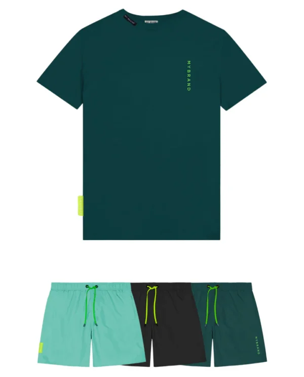 BASIC SWIM CAPSULE T-SHIR | GREEN