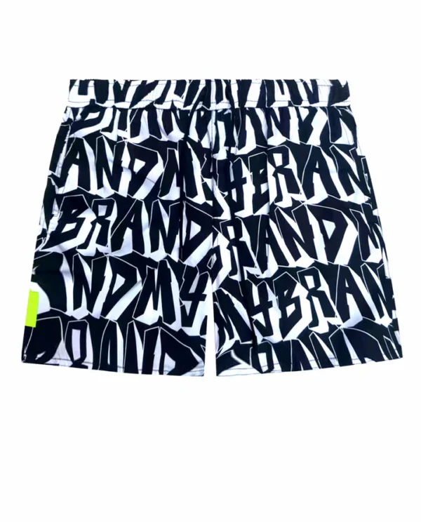 Street Art Swim AOP Swimshort White | WHITE