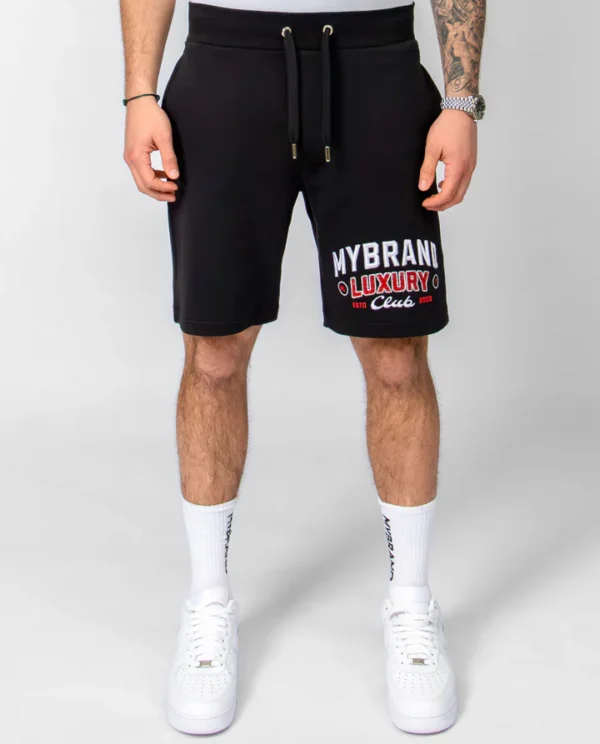 Luxury Club MYBRAND short | BLACK