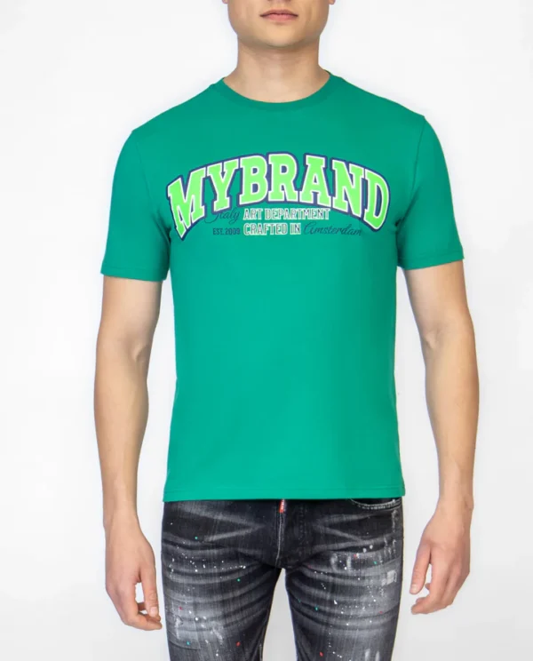 MYBRAND ART DEPARTMENT T-SHIRT | GREEN