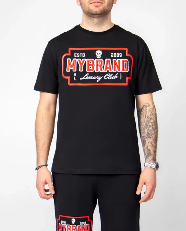 MYBRAND Skull Luxery Club | BLACK
