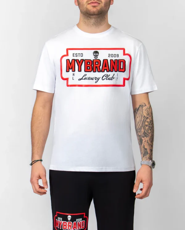 MYBRAND skull Luxery Club | WHITE