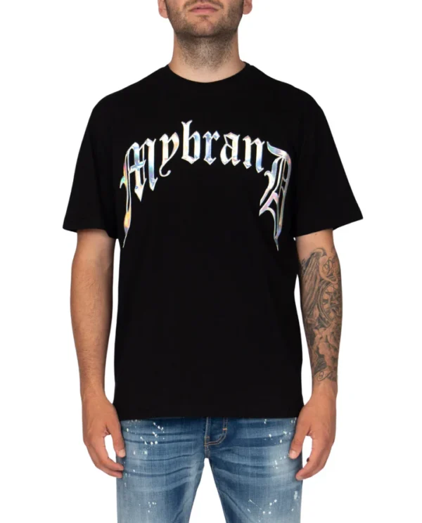 Chrome print mybrand | BLACK