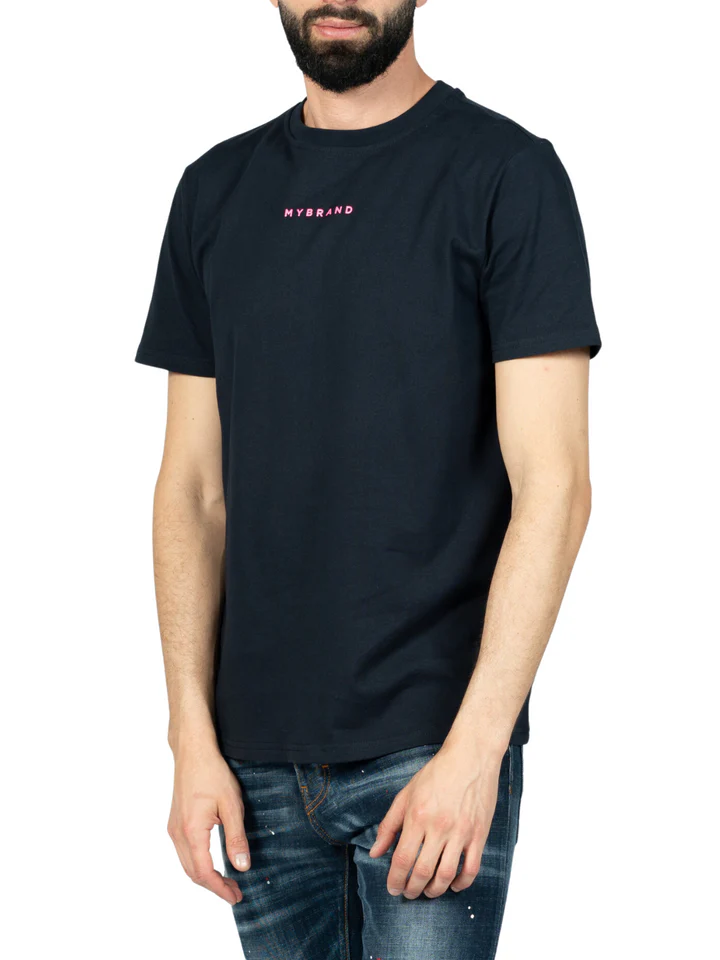 MY BRAND BACK TEXT T-SHIRT NAVY | NAVY - Image 5