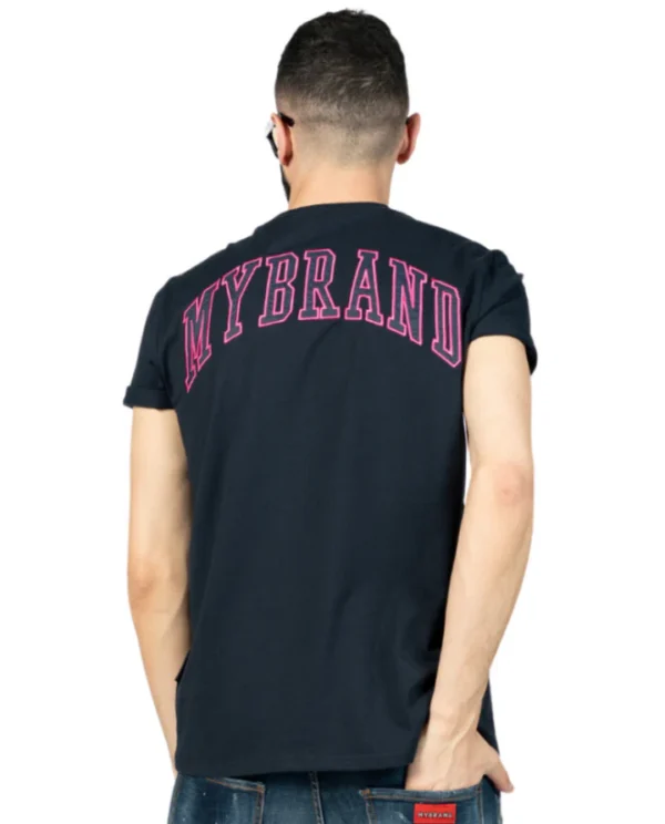 MY BRAND BACK TEXT T-SHIRT NAVY | NAVY