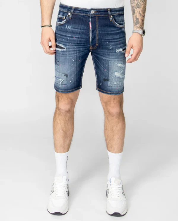 MB PINK STUDIO SHORT JEANS | DENIM