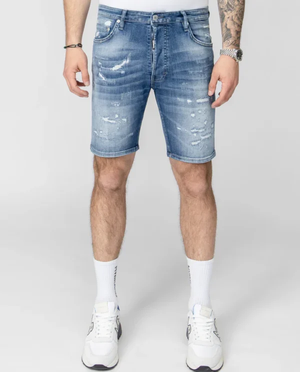MB SKY SHORT JEANS | DENIM