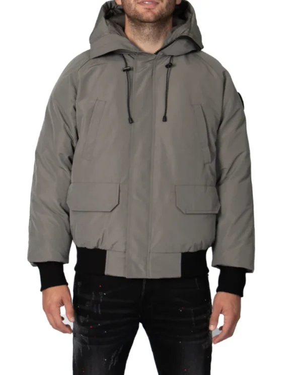 PERCA SHORT JACKET GREY | GREY