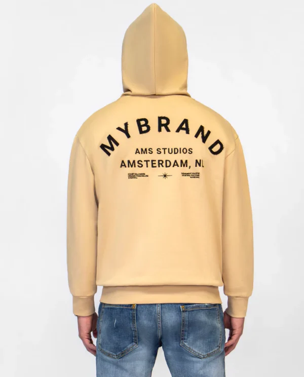 MYBRAND AMSTERDAM STUDIOS HOODIE | BEIGE